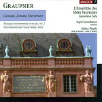 Graupner: Cantate, Sonate, Ouverture - Musique instrumentale et vocale, volume2